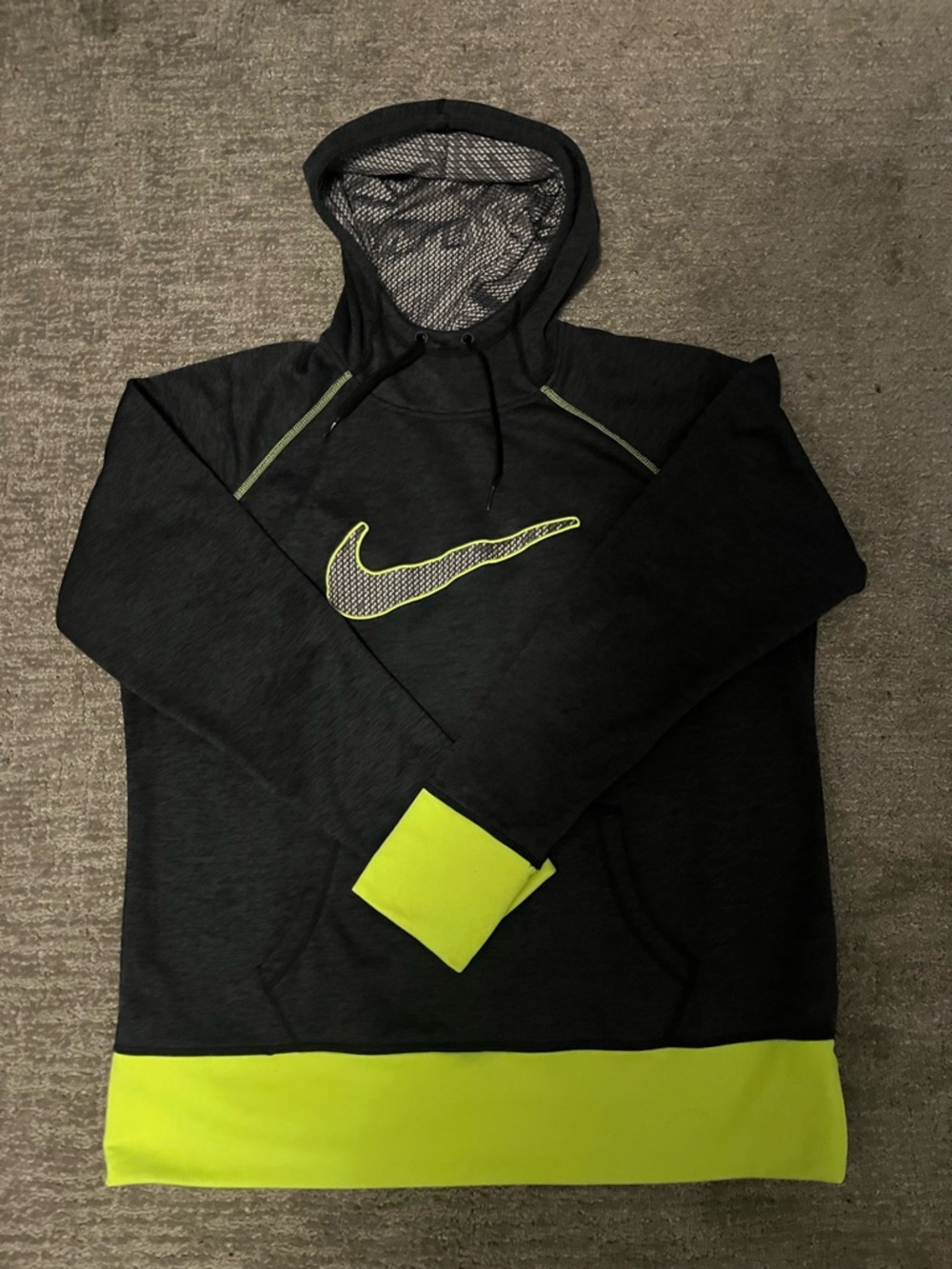 Nike Black Therma-Fit Hooded Pullover